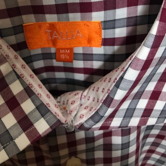 TALLIA Orange Label Men's LS Shirt w/ Flip Cuffs M - Picture 13 of 13